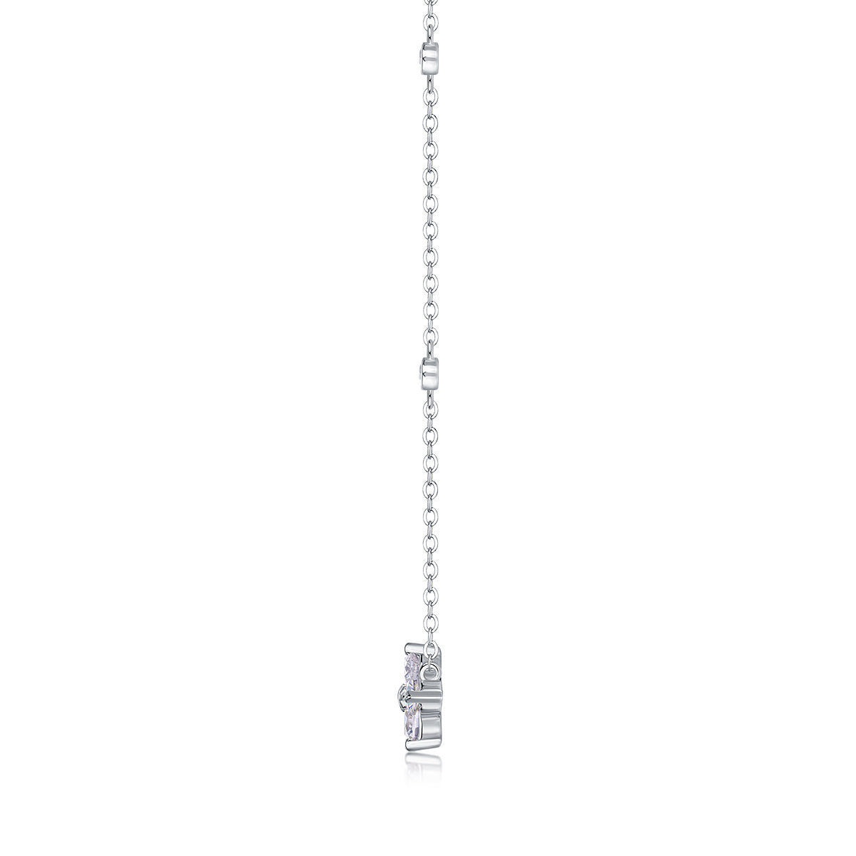 Radiant Star Luxurious Moissanite Diamond Jewelry Pendant Set S925 Sterling Silver And Platinum Plating