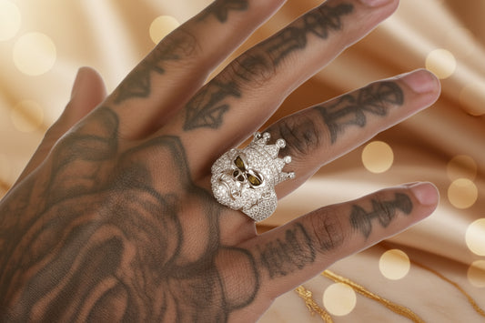 GRA Certified King Gorilla VVS1 Moissanite Animal Ring - GuardianAngel Jewels