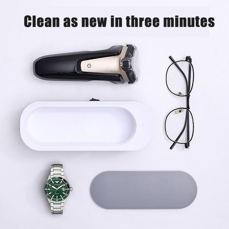 Ultrasonic Cleaning Machine High Frequency Vibration Wash Cleaner Washing Jewelry Glasses Watch Ring Dentures Cleaner - GuardianAngel Jewels
