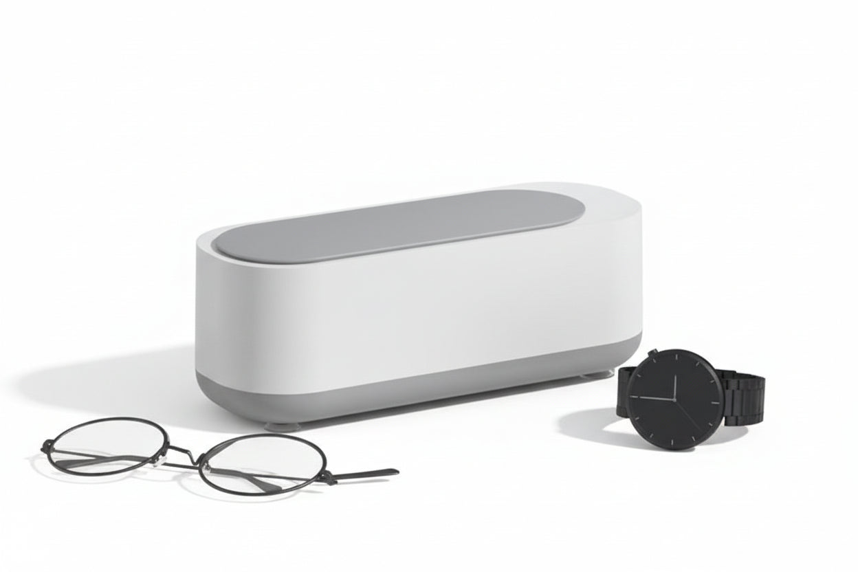 Ultrasonic Cleaning Machine High Frequency Vibration Wash Cleaner Washing Jewelry Glasses Watch Ring Dentures Cleaner - GuardianAngel Jewels