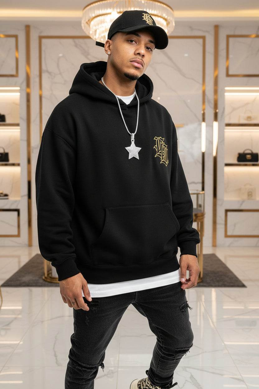 GRA Certified Kings Star Moissanite Pendant Platinum Plated - GuardianAngel Jewels