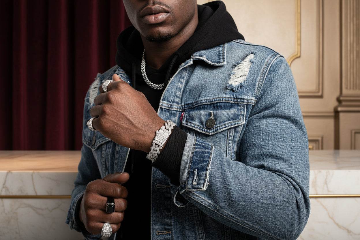 GRA Certified Miami Heat Cuban Link Bracelet - GuardianAngel Jewels