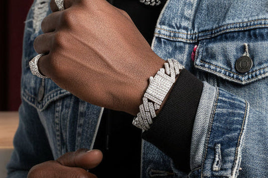 GRA Certified Miami Heat Cuban Link Bracelet - GuardianAngel Jewels