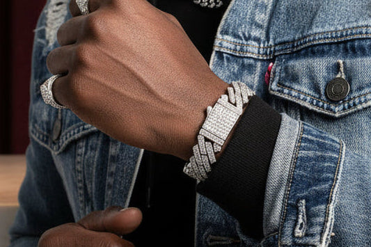 GRA Certified Miami Heat Cuban Link Bracelet - GuardianAngel Jewels