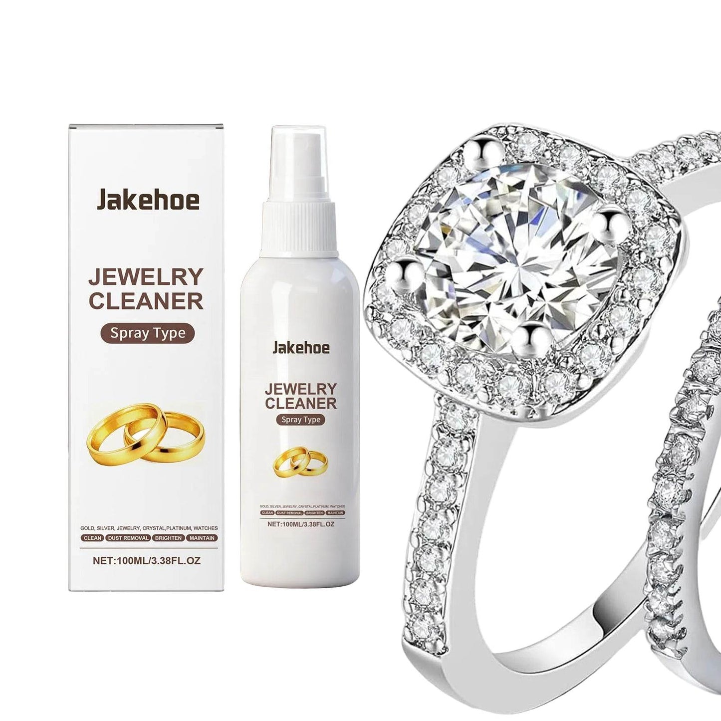 Jewelry Surface Decontamination Cleaning And Polishing Maintenance Cleaner - GuardianAngel Jewels