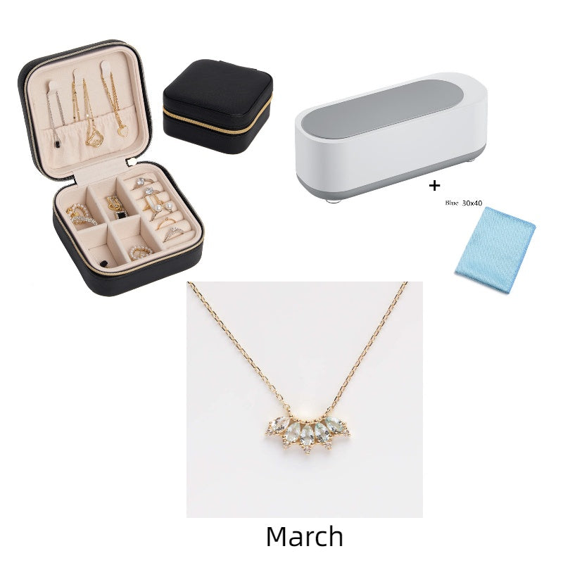 Ultrasonic Cleaning Machine High Frequency Vibration Wash Cleaner Washing Jewelry Glasses Watch Ring Dentures Cleaner - GuardianAngel Jewels