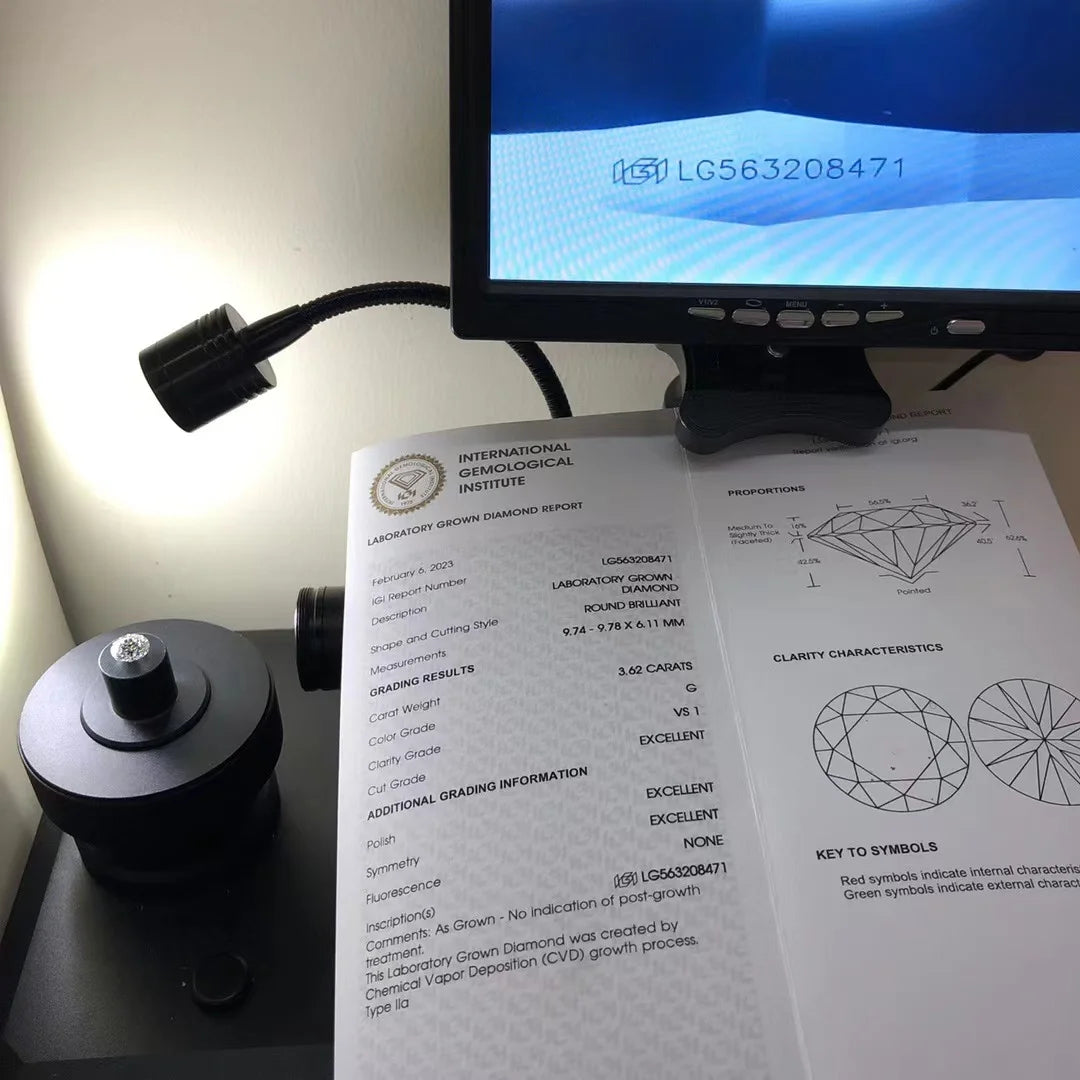 IGI Certified 18k Yellow Gold 6 Prongs Round Diamond Ring - GuardianAngel Jewels