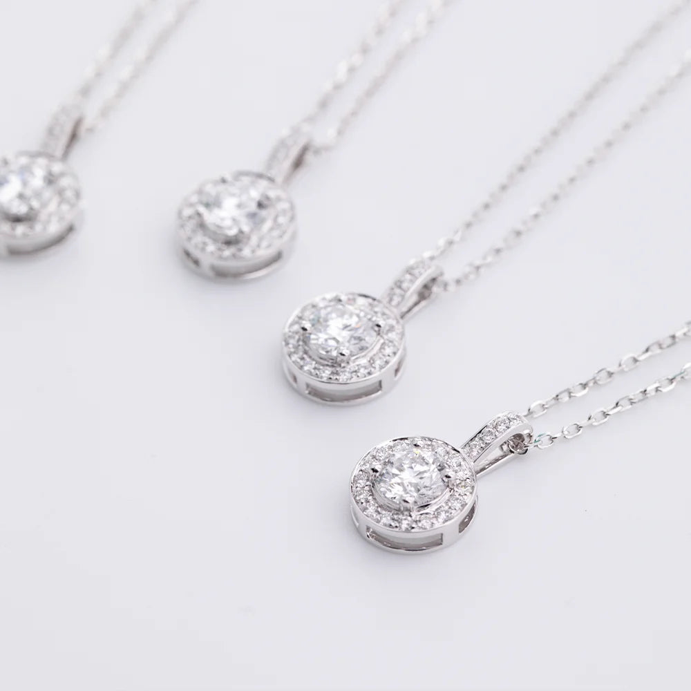 IGI Certified Brilliant Cut Diamond Pendant Necklace - GuardianAngel Jewels