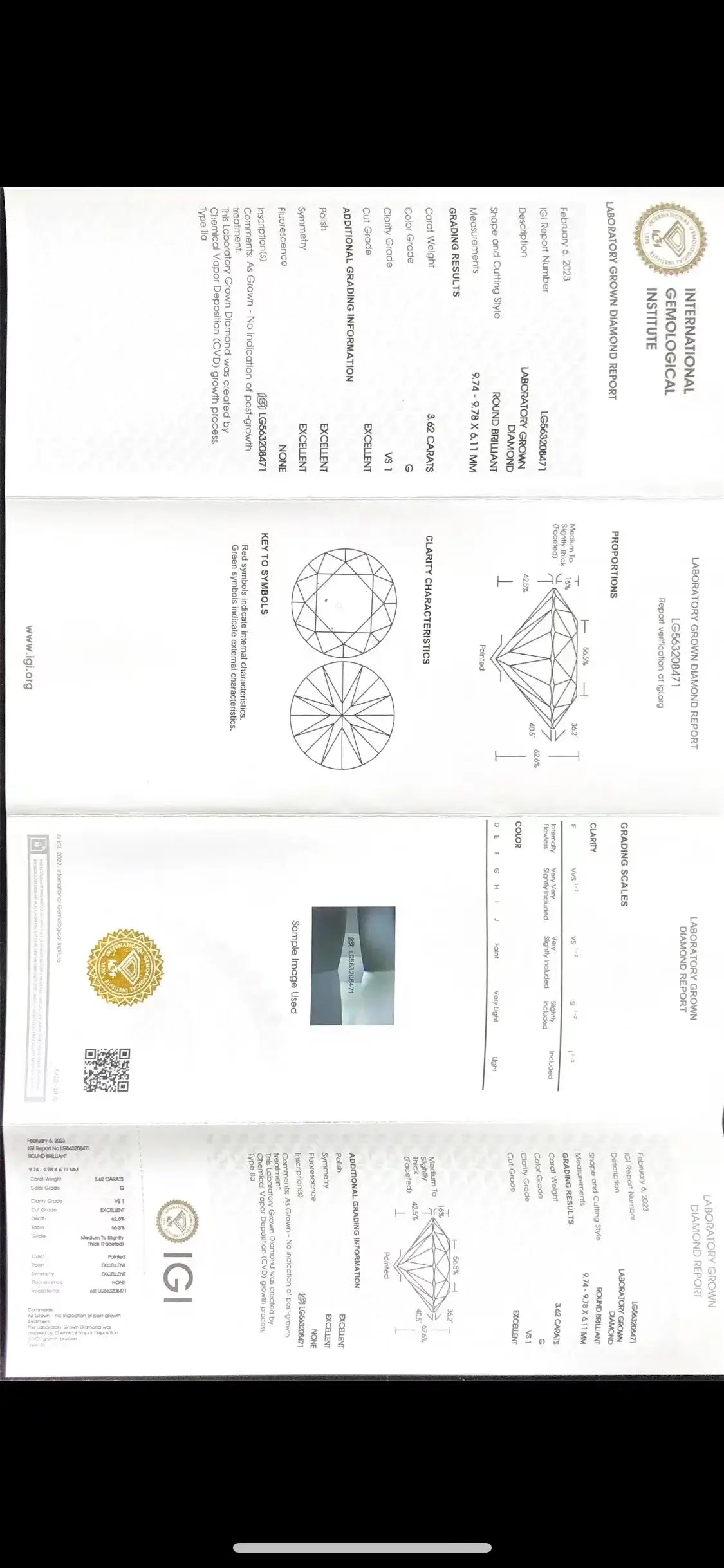 IGI Certified 18k Yellow Gold 6 Prongs Round Diamond Ring - GuardianAngel Jewels