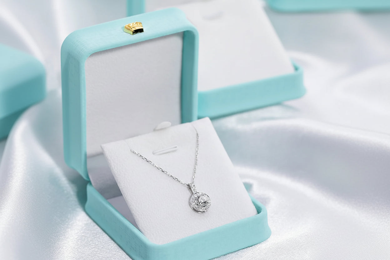 IGI Certified Brilliant Cut Diamond Pendant Necklace - GuardianAngel Jewels