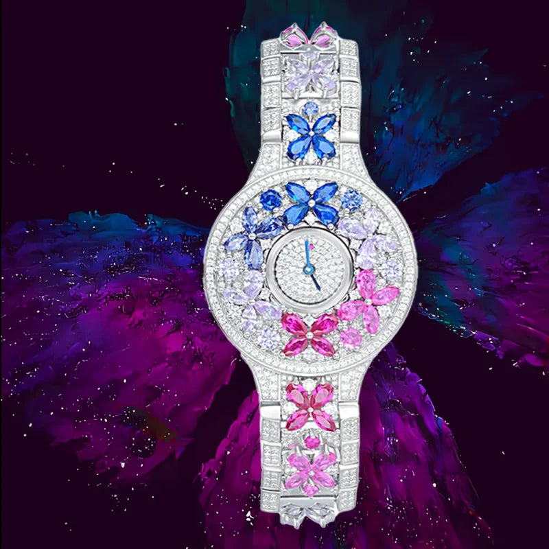 Luxury Butterfly Womens WristWatch - GuardianAngel Jewels