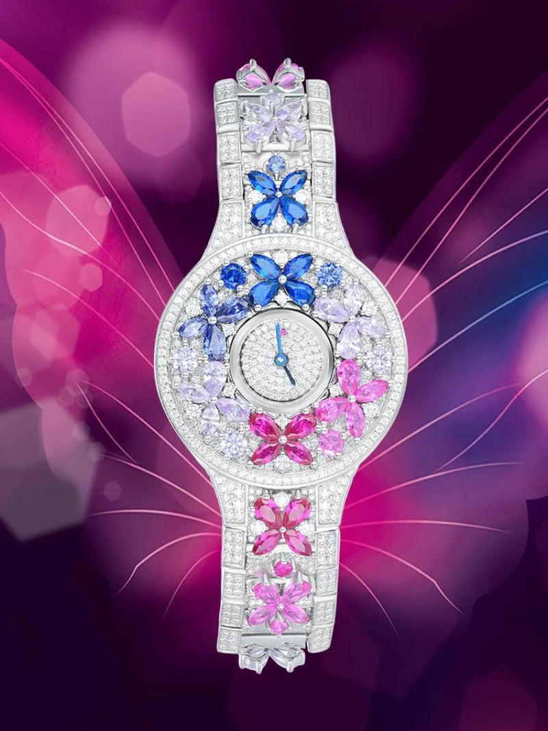 Luxury Butterfly Womens WristWatch - GuardianAngel Jewels