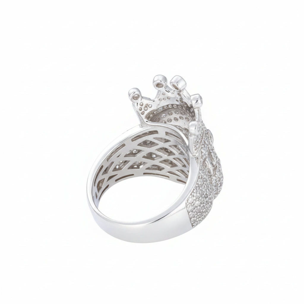 GRA Certified King Gorilla VVS1 Moissanite Animal Ring - GuardianAngel Jewels