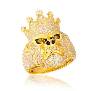 GRA Certified King Gorilla VVS1 Moissanite Animal Ring - GuardianAngel Jewels