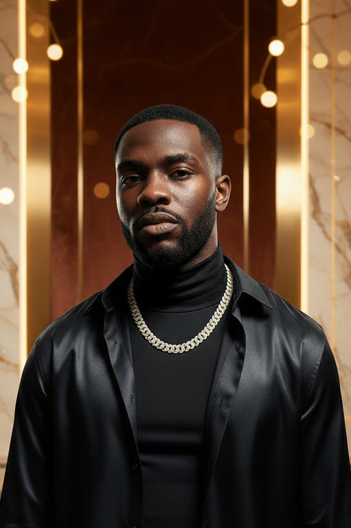 💯 - Moissanite Cuban Link Chain Necklace - GuardianAngel Jewels