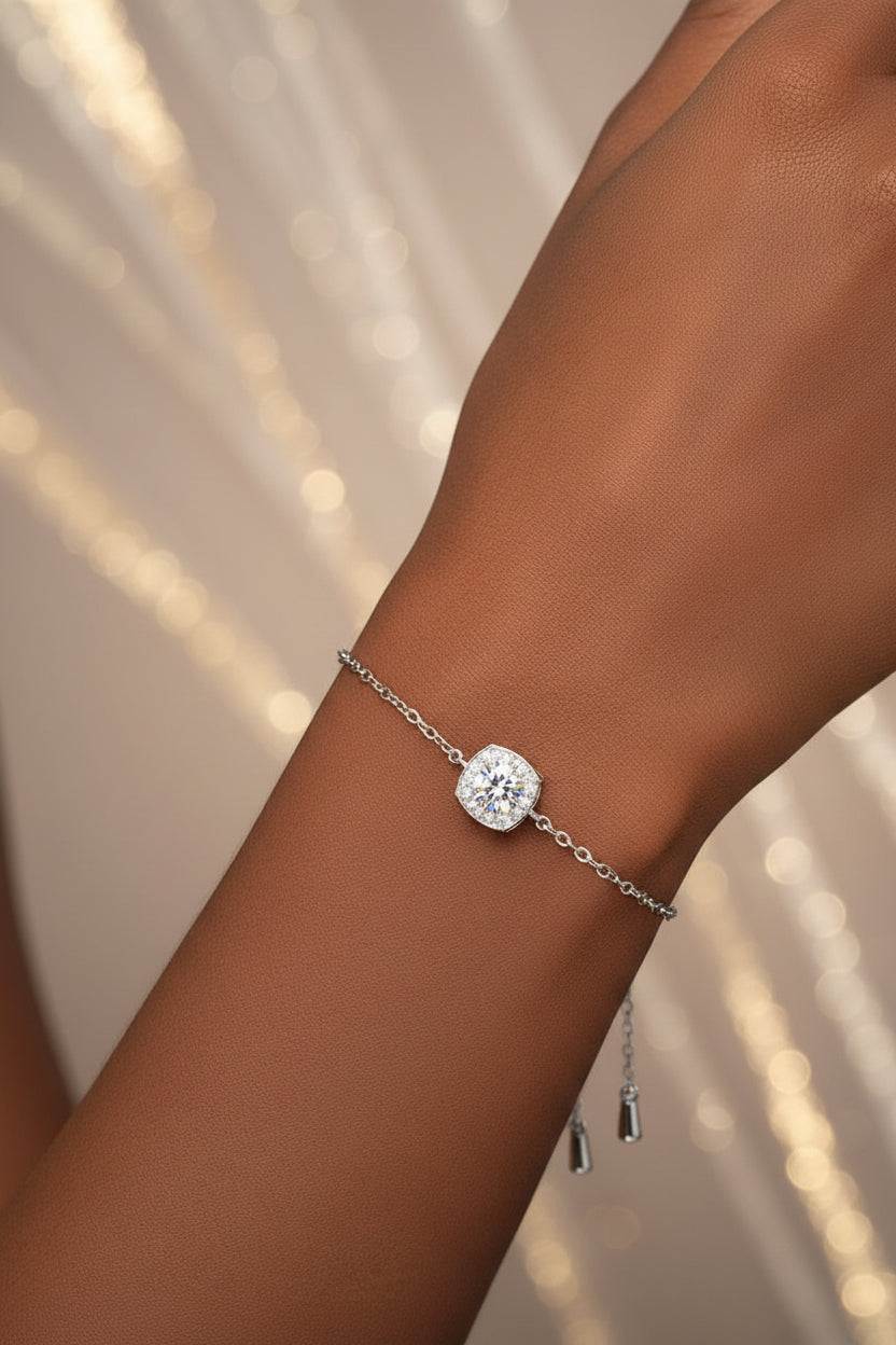 Harui - Moissanite Bracelet - GuardianAngel Jewels