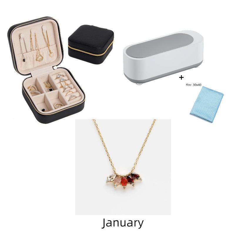 Ultrasonic Cleaning Machine High Frequency Vibration Wash Cleaner Washing Jewelry Glasses Watch Ring Dentures Cleaner - GuardianAngel Jewels