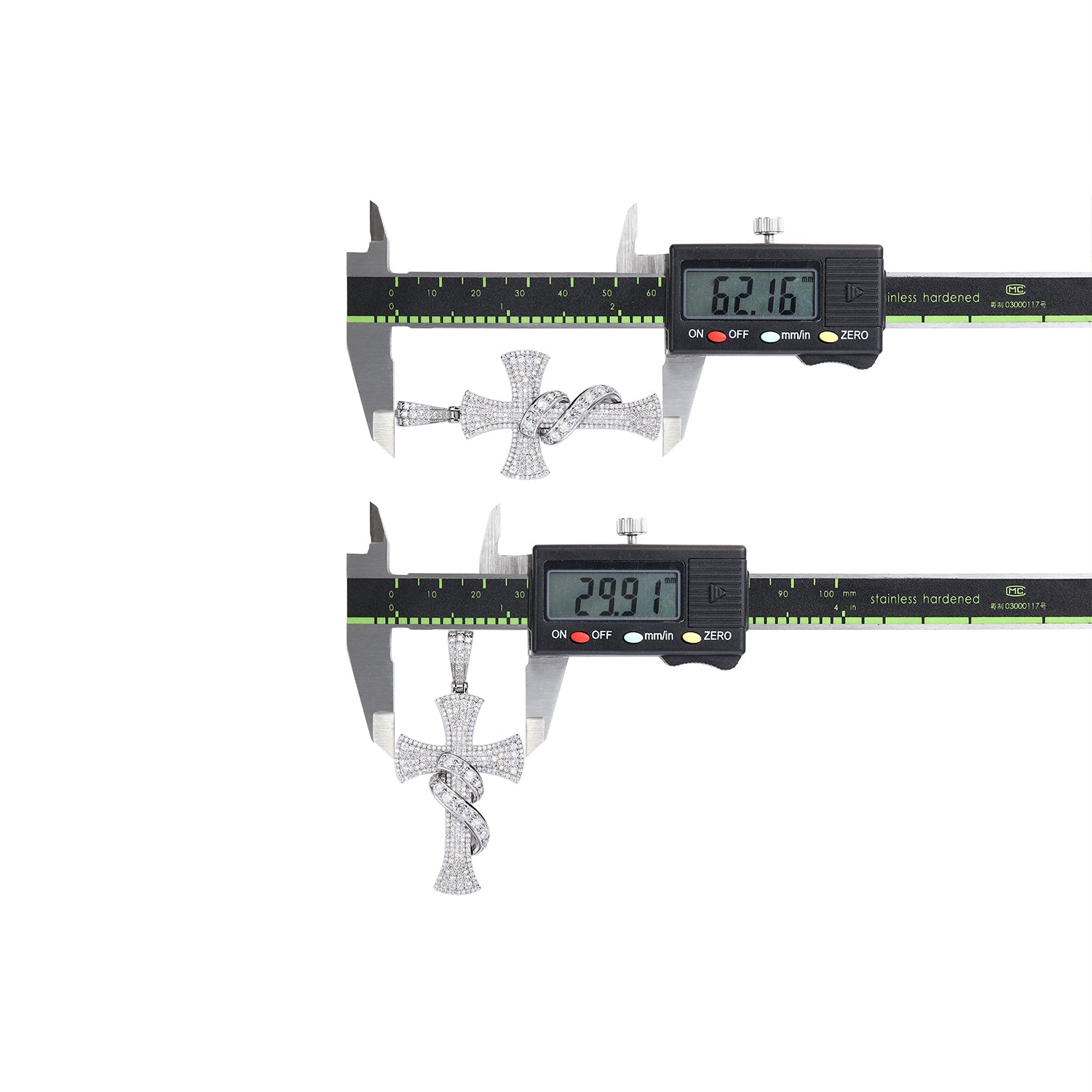 GRA Certified Timeless Moissanite Pendant Platinum Plated - GuardianAngel Jewels